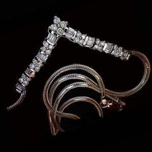Gold Diamond necklace new